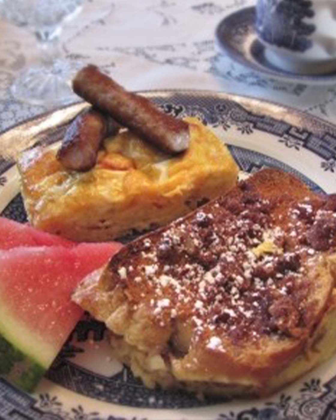 Triangle Ranch Raspberry Cream French Toast